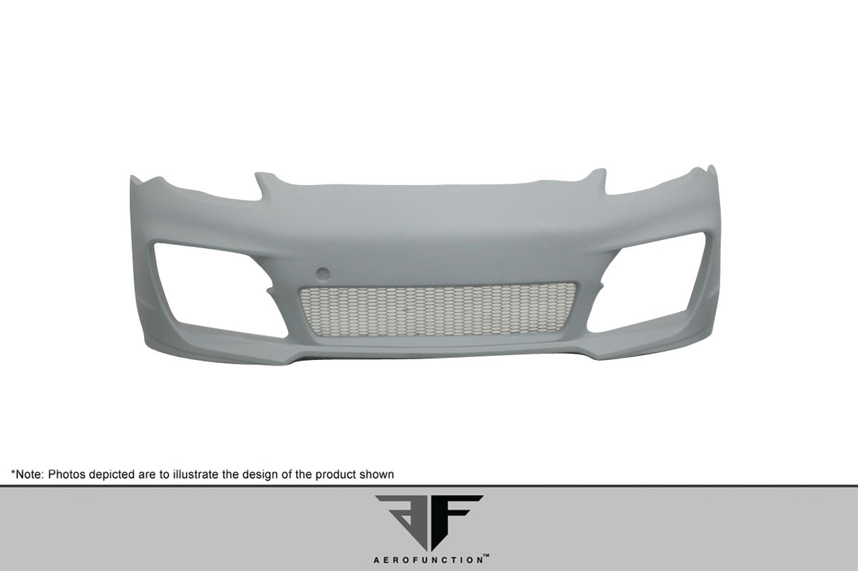 2010-2013 Porsche Panamera AF-2 Style Front Bumper - FRP
