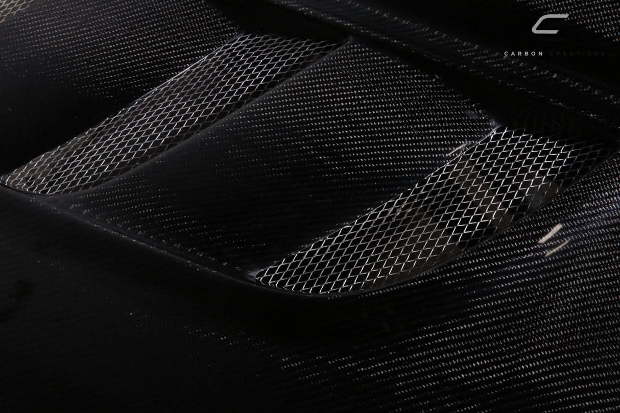 1997-2003 Ford F-150 / 1997-2002 Expedition Viper Look Hood - Carbon Fiber