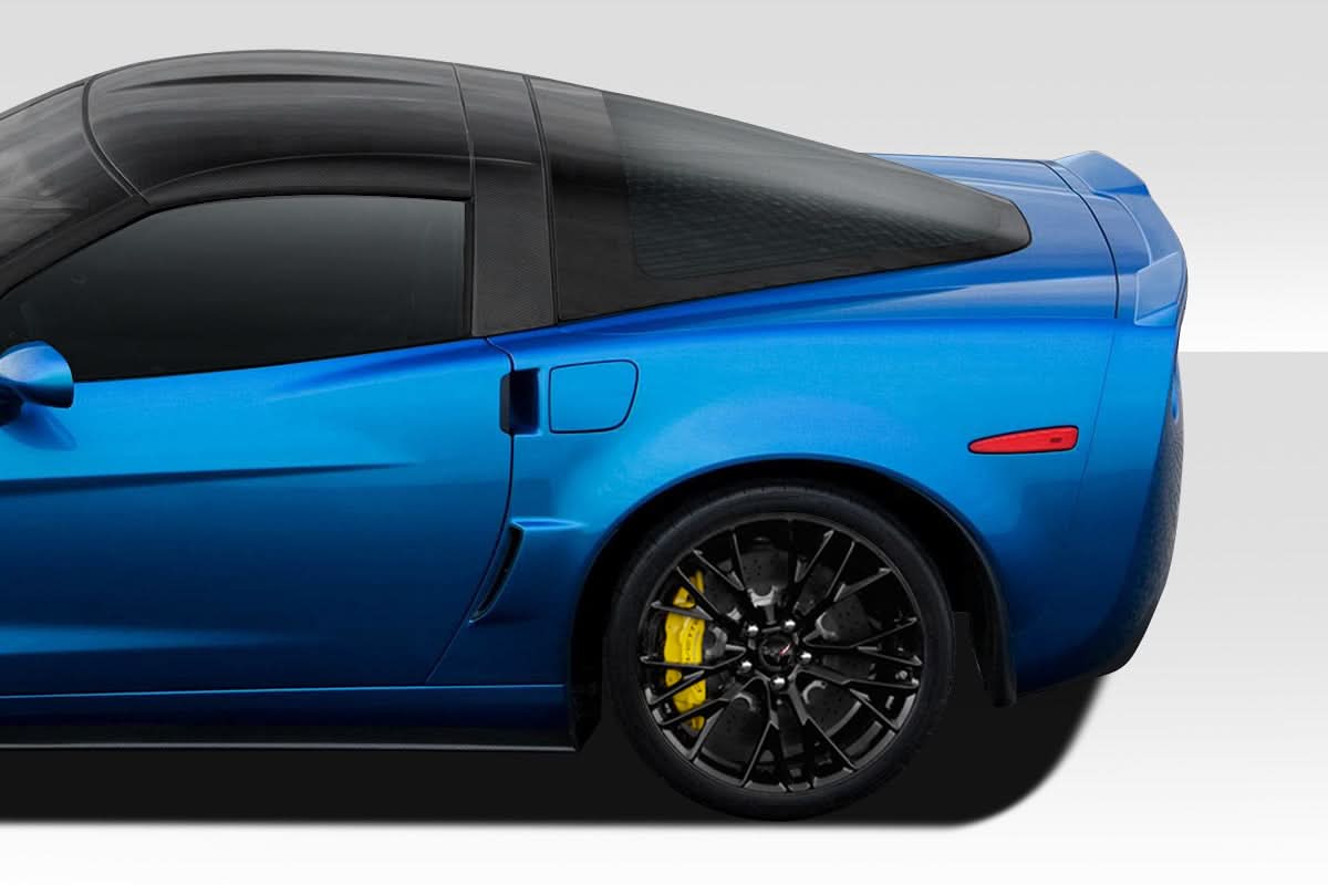 2005-2013 Chevrolet Corvette C6 ZR1 Look Rear Fenders - 2 Piece - FRP