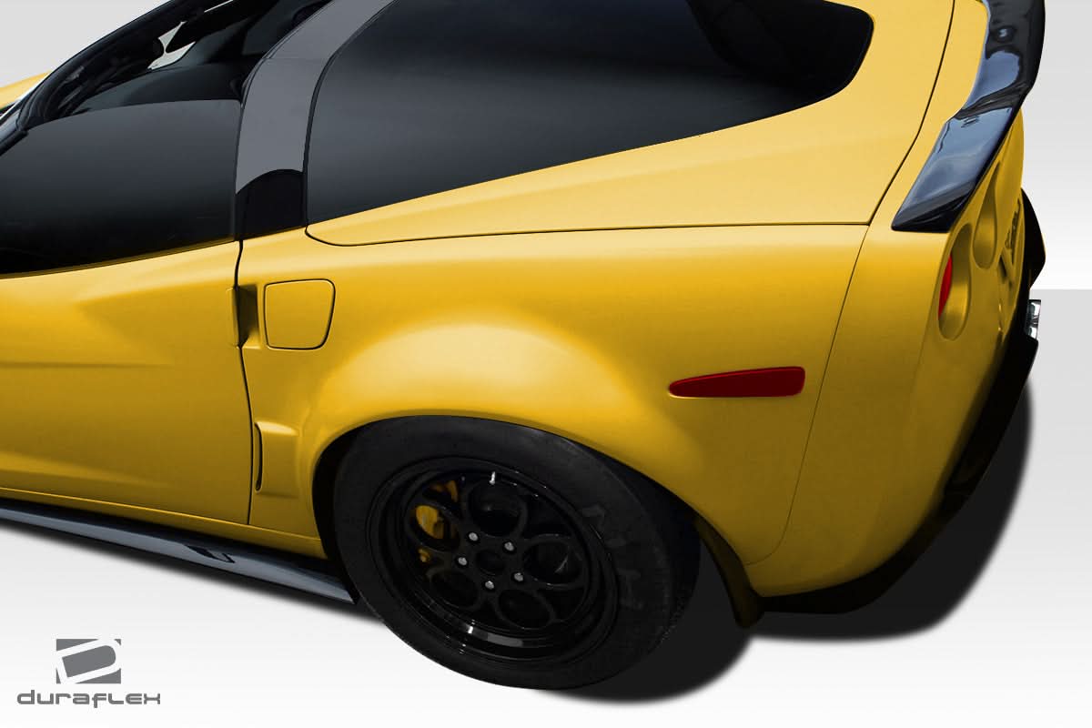 2005-2013 Chevrolet Corvette C6 ZR1 Look Rear Fenders - 2 Piece - FRP