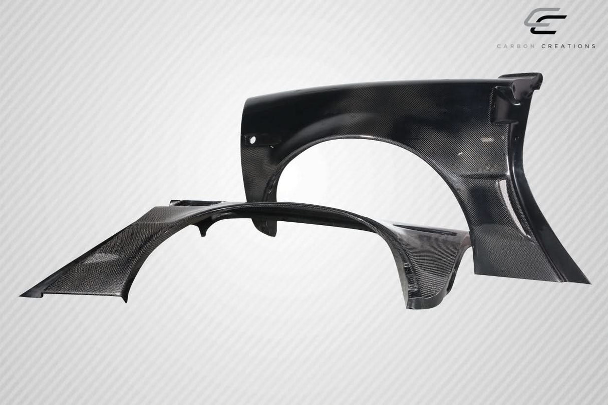2005-2013 Chevrolet Corvette C6 ZR1 Look Rear Fenders - Carbon Fiber