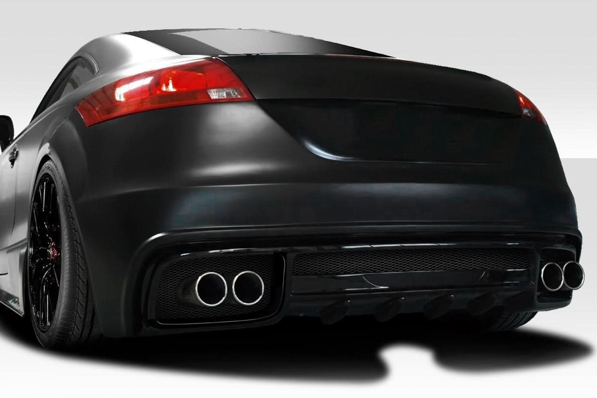2008-2015 Audi TT Regulator Style Rear Bumper - 1 Piece - FRP
