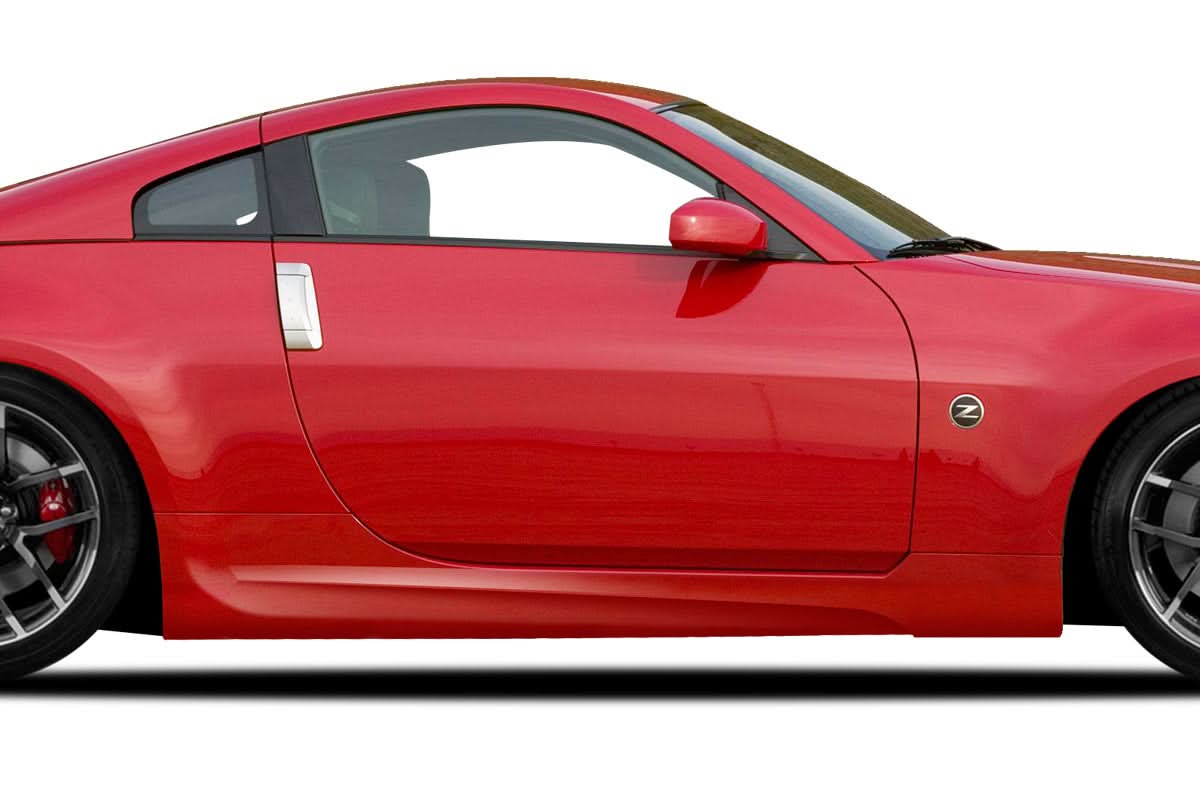 2003-2008 Nissan 350Z AM-S GT Style Side Skirts - Polyurethane