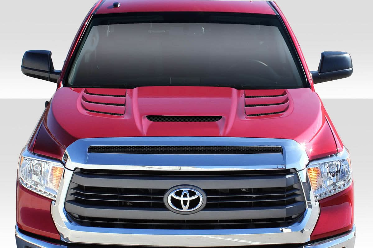 2007-2013 Toyota Tundra Viper Look Hood - 1 Piece - FRP