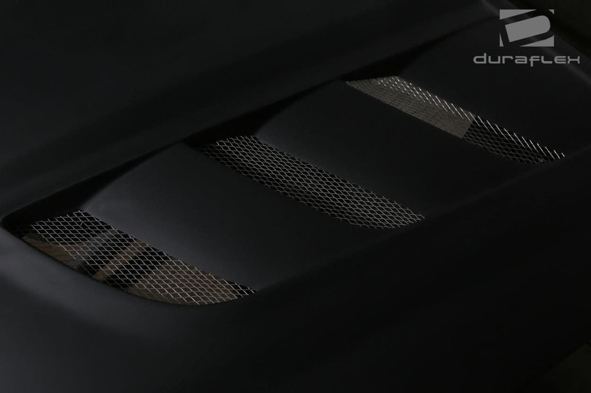 2004-2011 Ford Ranger Viper Look Hood - 1 Piece - FRP