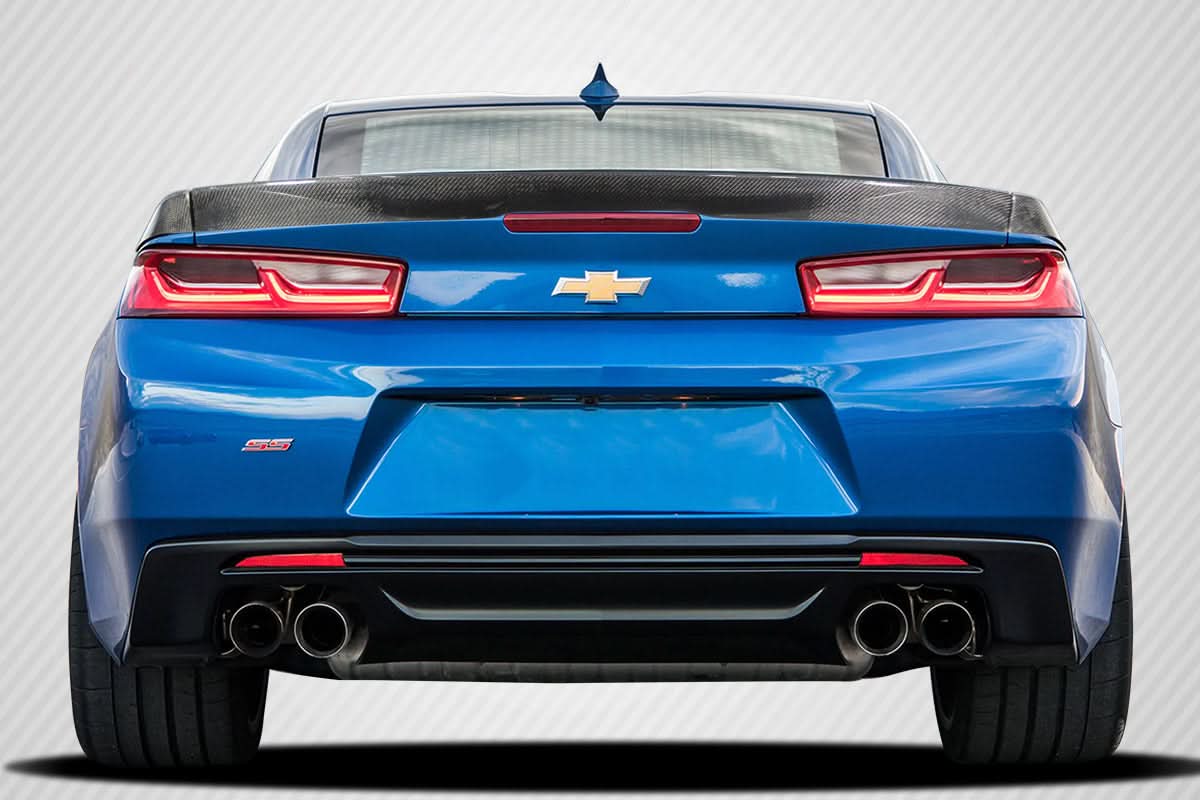 2016-2023 Chevrolet Camaro Blade Look Rear Wing Spoiler - Carbon Fiber