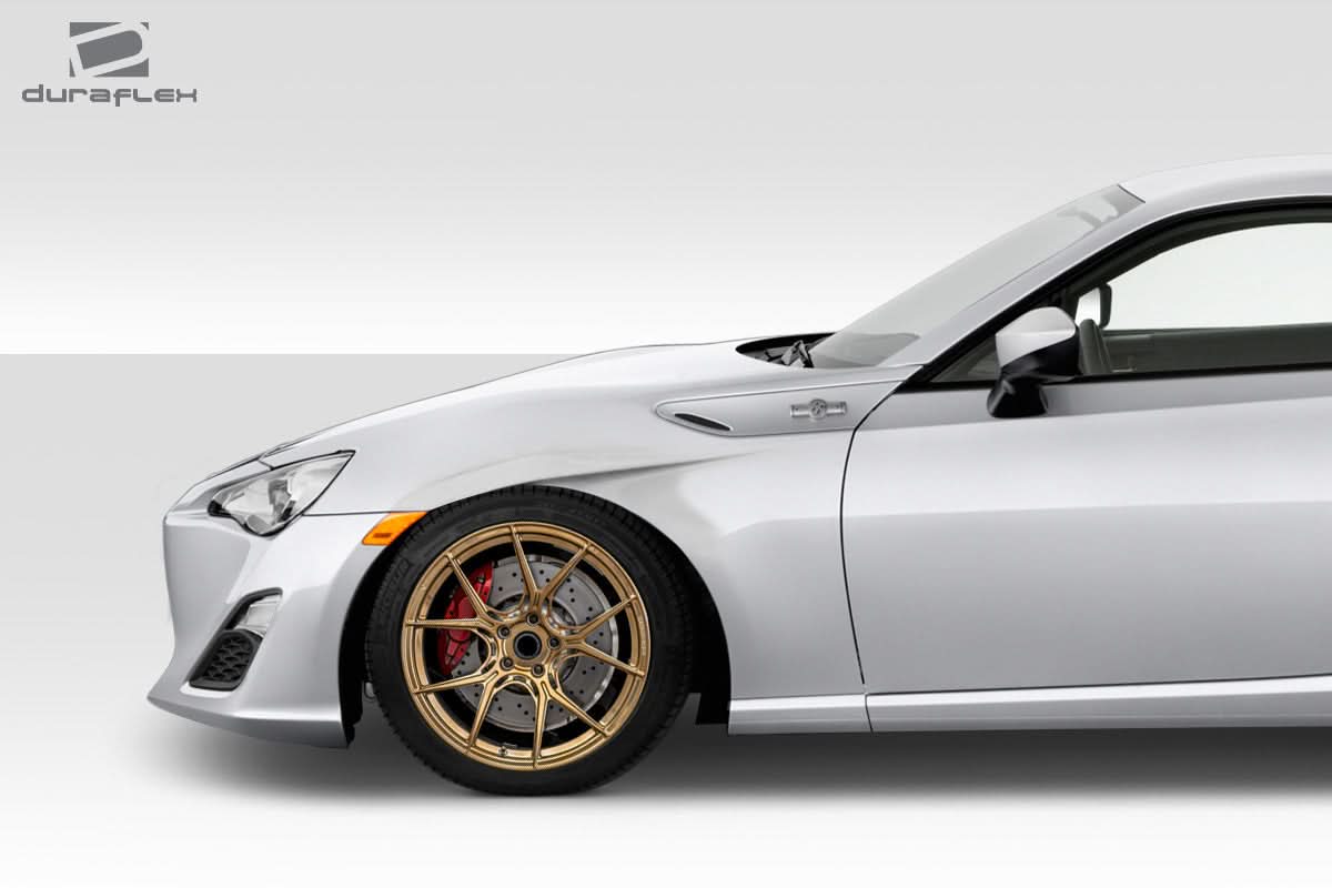 2013-2020 Toyota 86 Velocity Style +20mm Front Fenders - 2 Piece - FRP