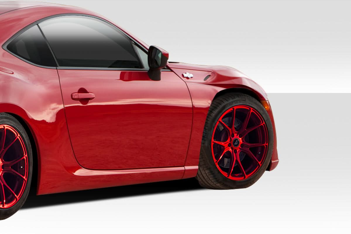 2013-2020 Toyota 86 Velocity Style +20mm Front Fenders - 2 Piece - FRP