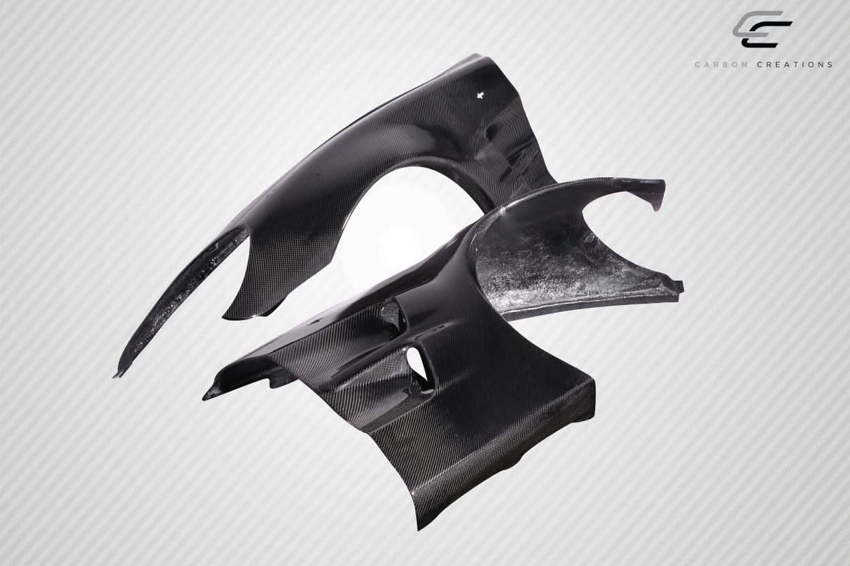 2005-2013 Chevrolet Corvette C6 ZR1 Look Front Fenders - Carbon Fiber