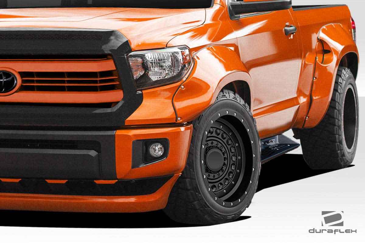 2014-2021 Toyota Tundra Circuit Style Front Fender Flares - 2 Piece - FRP