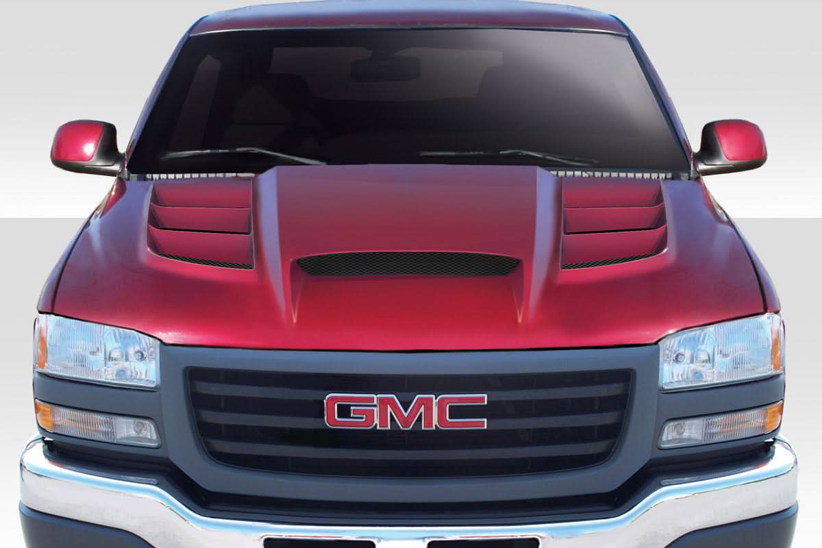 1999-2006 GMC Sierra 2000-2006 Yukon Viper Look Hood - 1 Piece - FRP