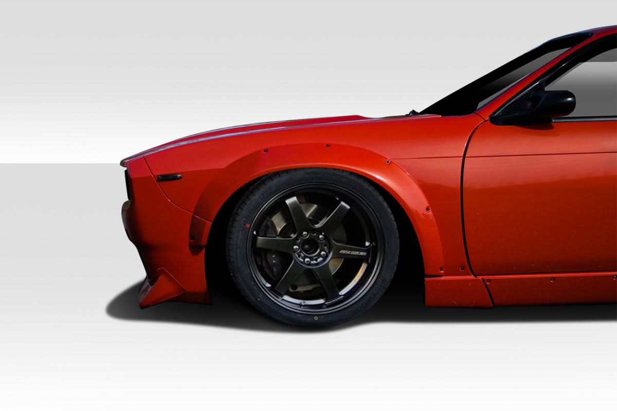 1995-1998 Nissan 240SX RBS V2 Wide Body Style Front Fenders - FRP