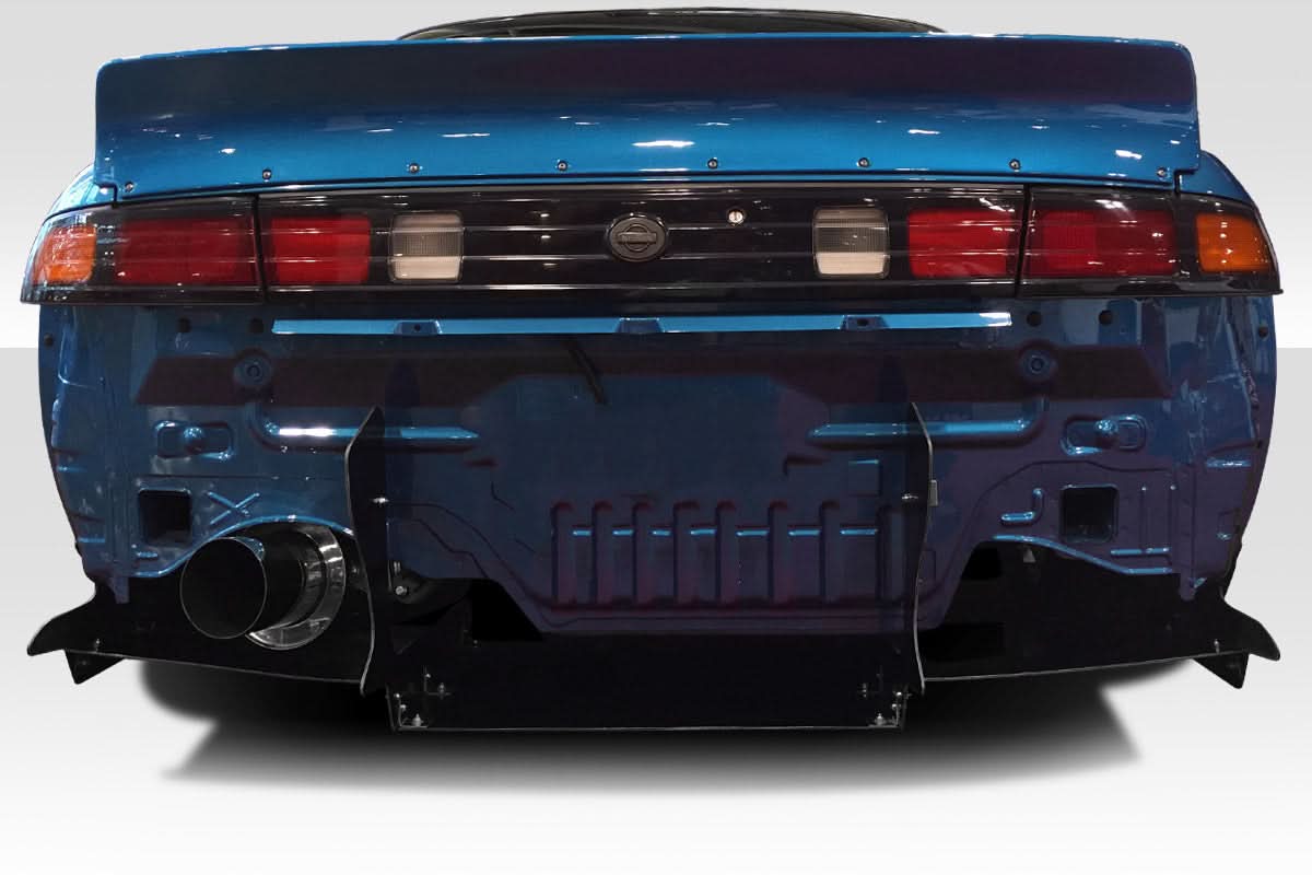 1995-1998 Nissan 240SX RBS V2 Wide Body Style Rear Diffuser - FRP