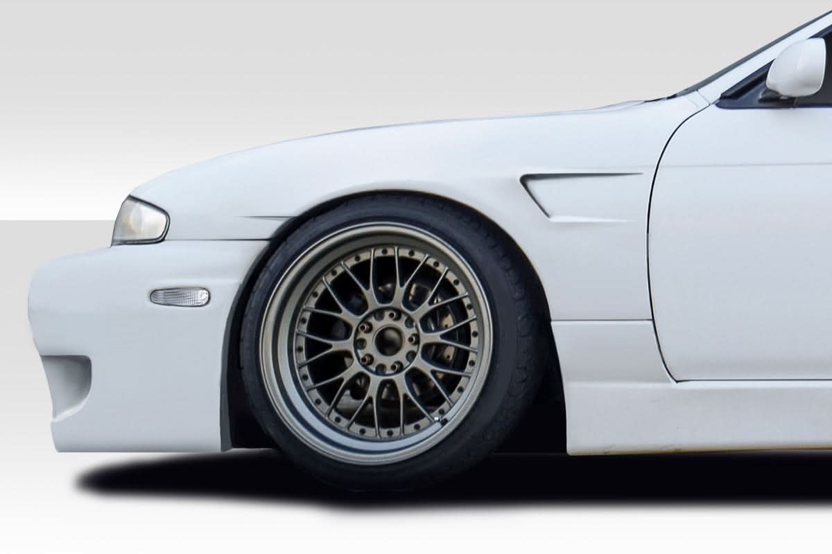 1995-1996 Nissan 240SX S14 RBS V1 Style 30mm Front Fenders - FRP