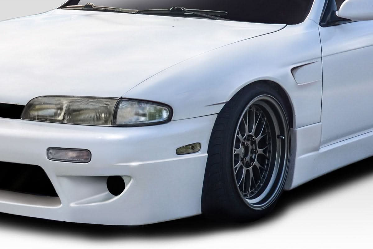 1995-1996 Nissan 240SX S14 RBS V1 Style 30mm Front Fenders - FRP