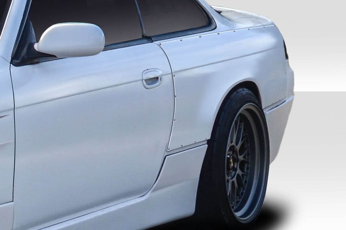 1995-1998 Nissan 240SX RBS V1 Style Rear Fenders - 2 Piece - FRP