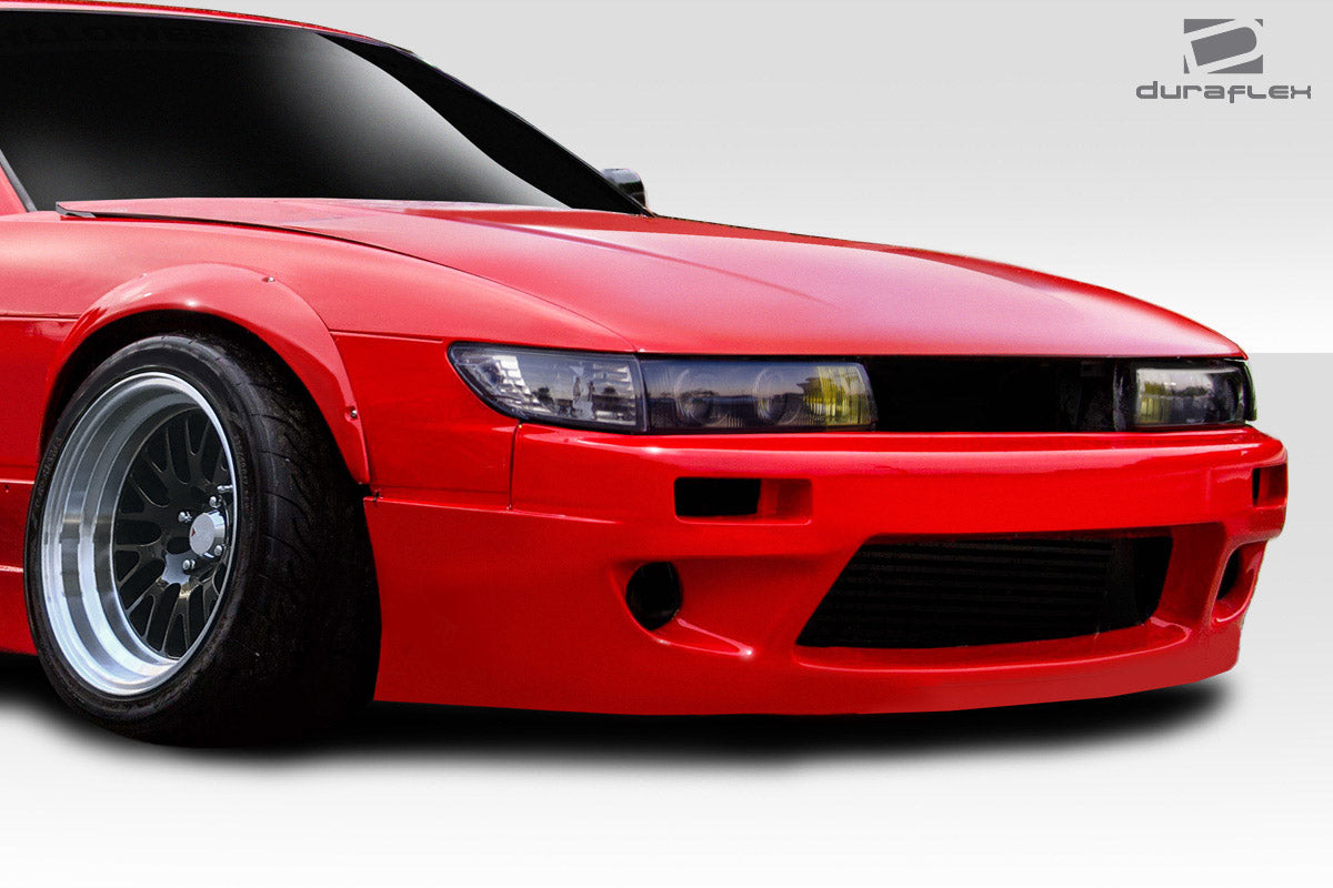 1989-1994 Nissan Silvia S13 RBS V1 Style Front Bumper - FRP