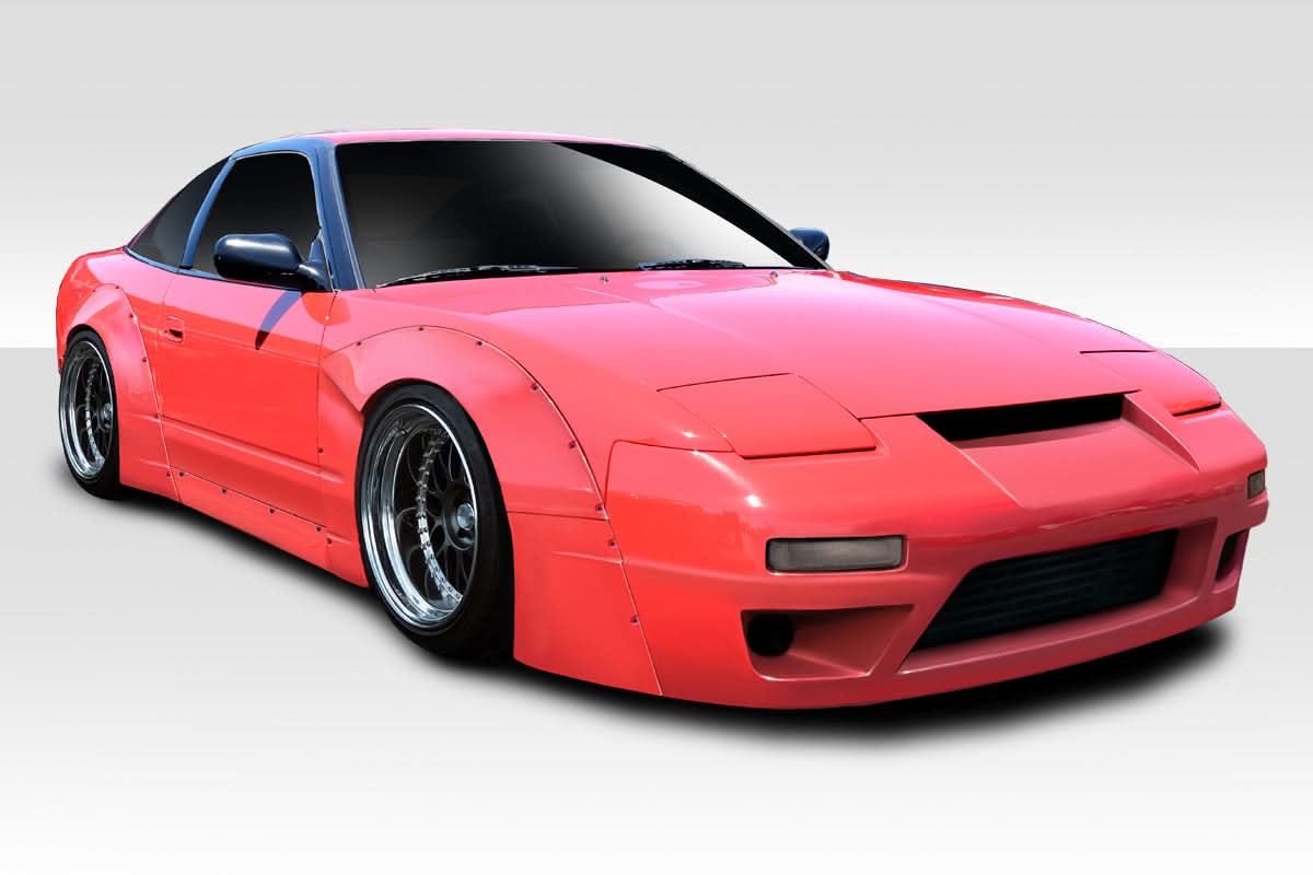 1989-1994 Nissan 240SX S13 RBS V3 Wide Body Kit - FRP