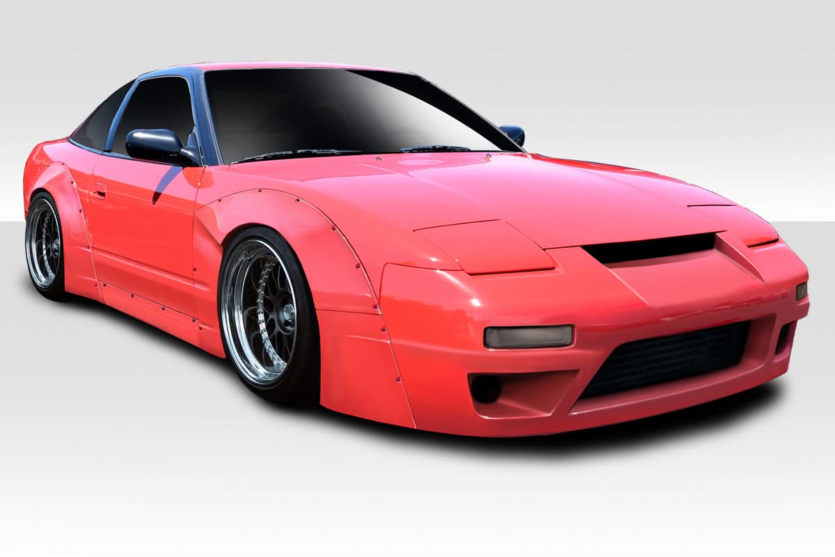 1989-1994 Nissan 240SX RBS V3 Style Wide Body Kit - FRP