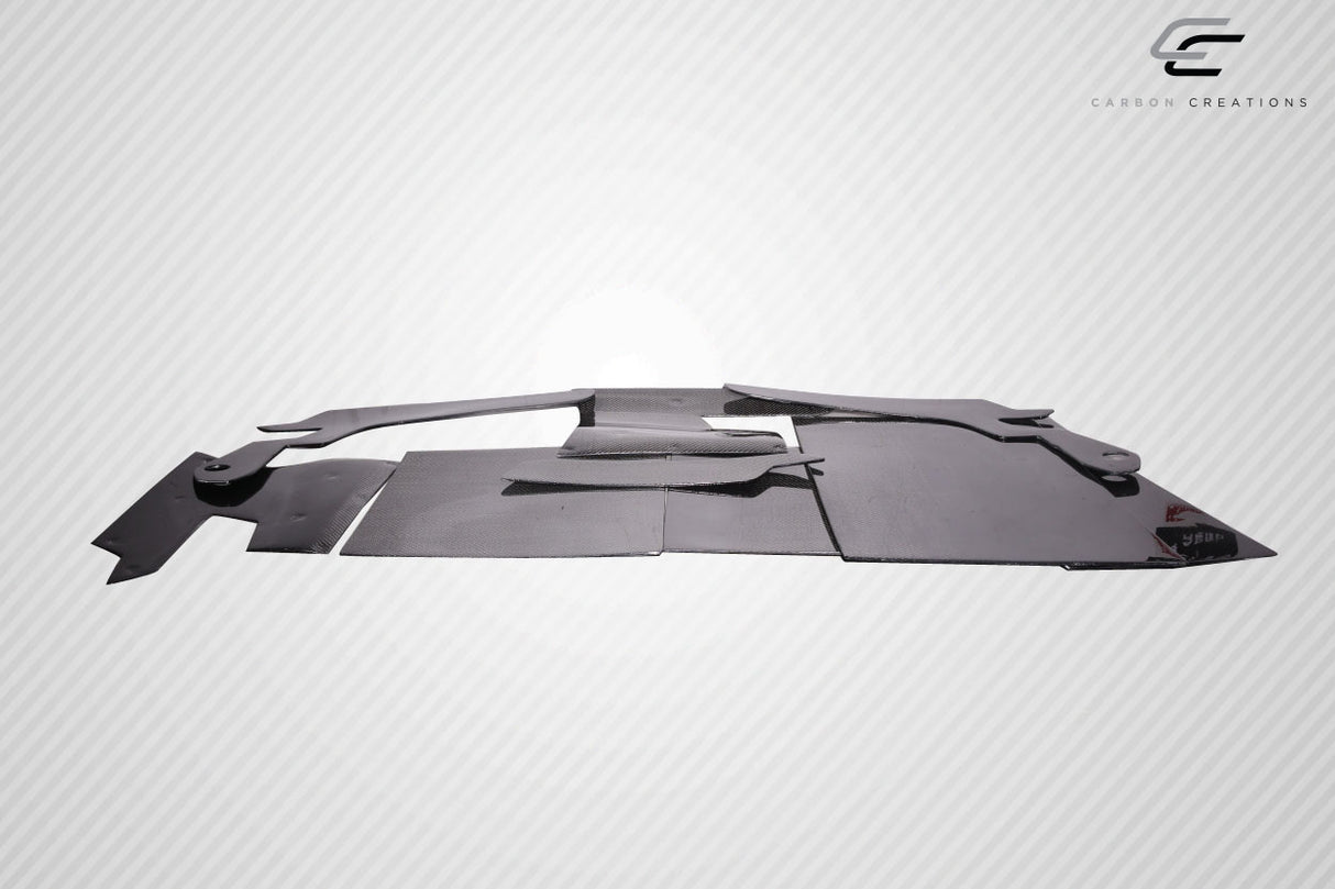 1989-1994 Nissan 240SX S13 HB RBS V3 Style Rear Diffuser - Carbon