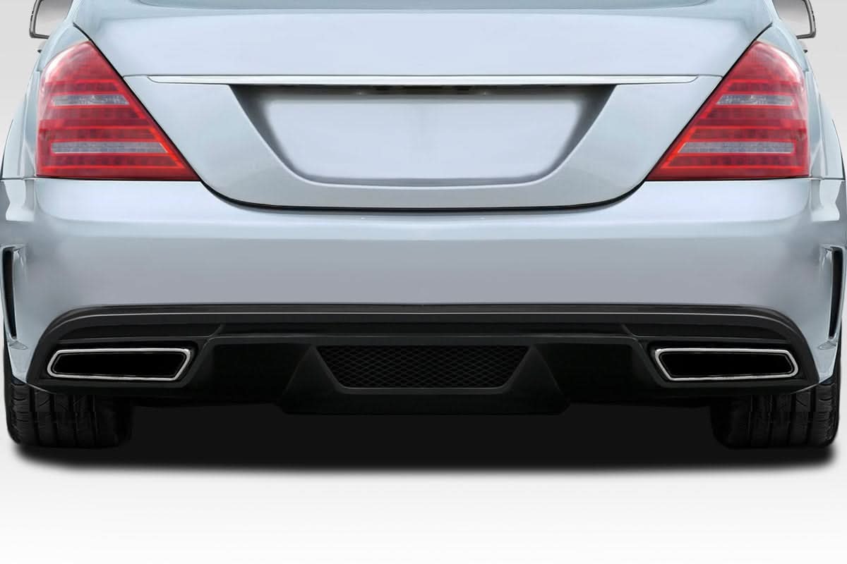 2007-2013 Mercedes S Class Black Series Look Rear Bumper - FRP