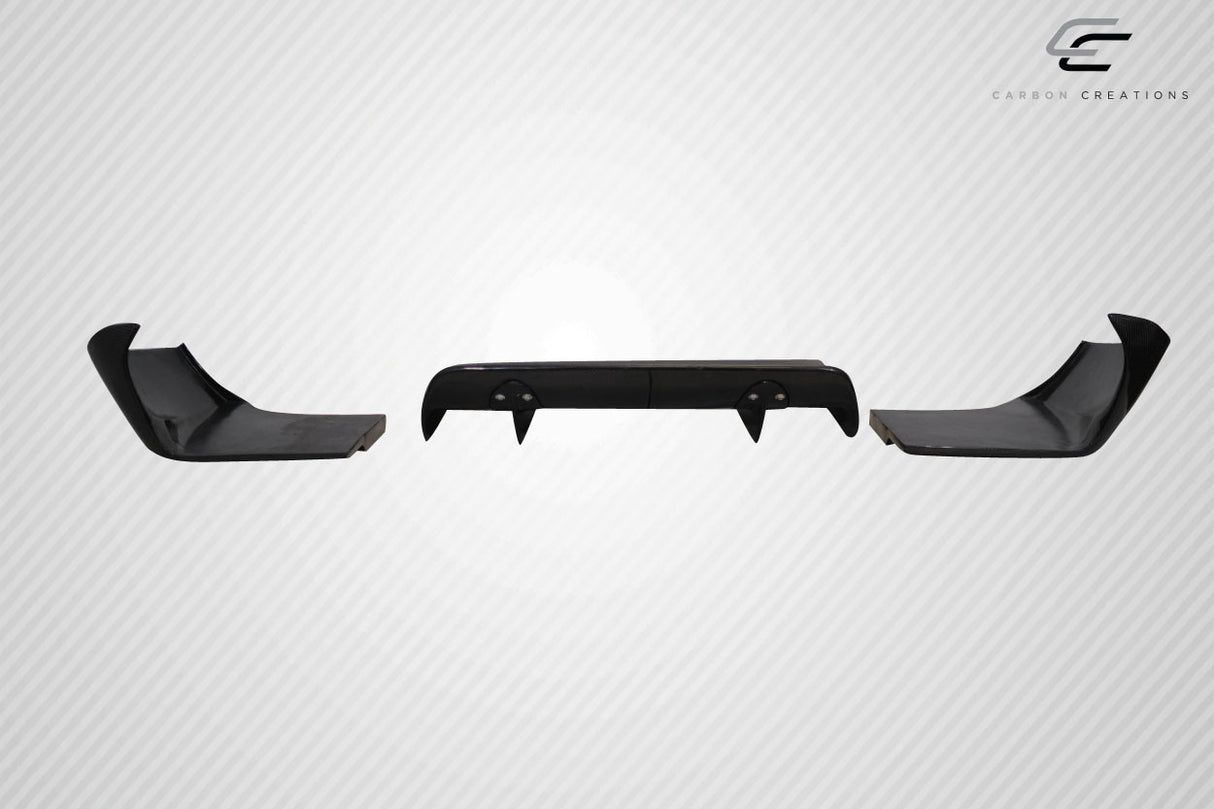 2015-2023 Dodge Challenger Carbon Creations Circuit Rear Diffuser - 3 Piece