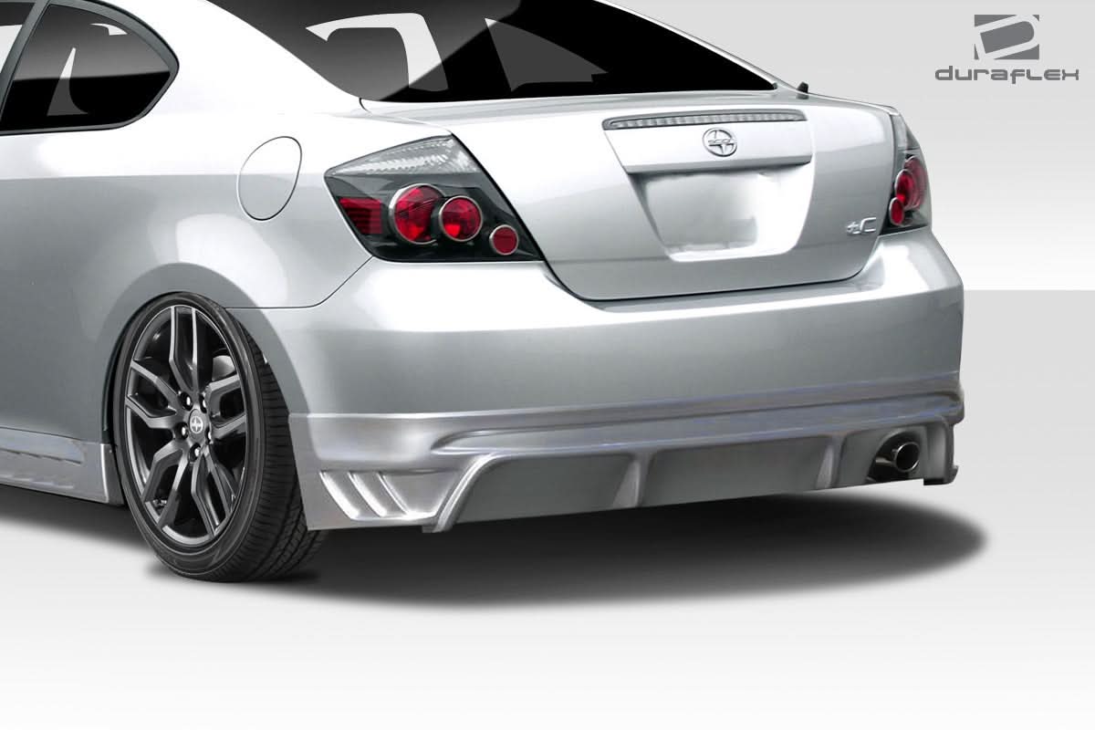 2005-2010 Scion tC Racer Style Rear Lip - 1 Piece - FRP