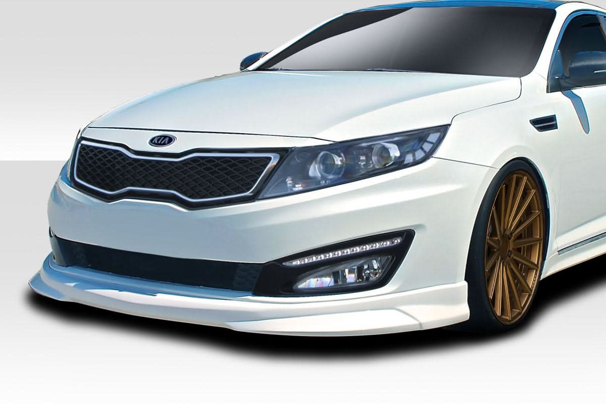 2010-2013 Kia Optima N Design Style Front Lip - 1 Piece - FRP