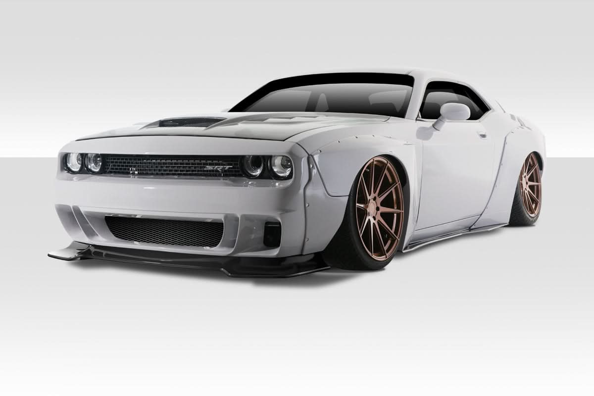 2015-2023 Dodge Challenger Circuit Style Wide Body Kit - 15 Pieces - FRP