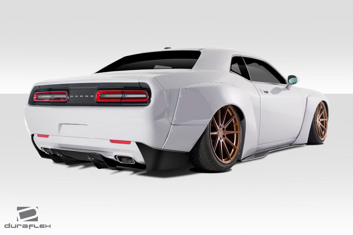2015-2023 Dodge Challenger Circuit Style Wide Body Kit - 15 Pieces - FRP