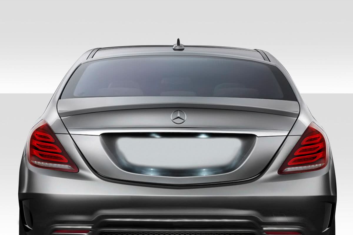 2014-2020 Mercedes S Class W-1 Style Roof Wing Spoiler - FRP