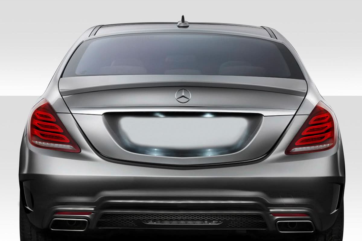 2014-2020 Mercedes S Class W-1 Style Trunk Wing Spoiler - FRP