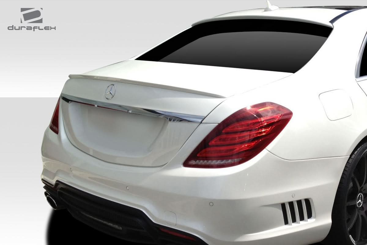 2014-2020 Mercedes S Class W-1 Style Trunk Wing Spoiler - FRP