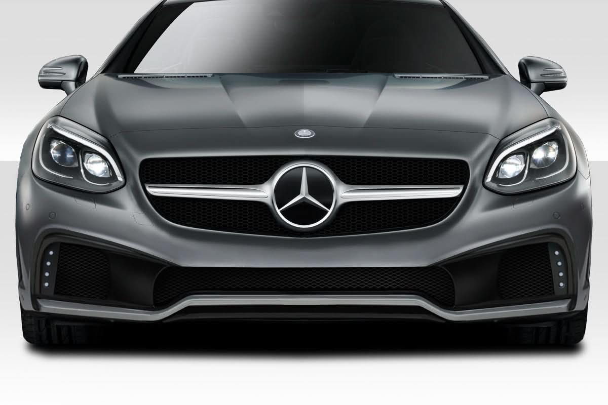 2012-2016 Mercedes SLK W-1 Style Front Bumper - 2 Piece - FRP