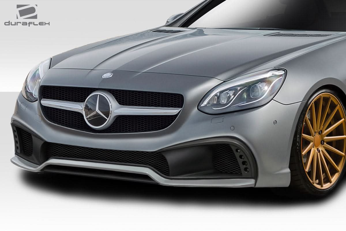 2012-2016 Mercedes SLK W-1 Style Front Bumper - 2 Piece - FRP