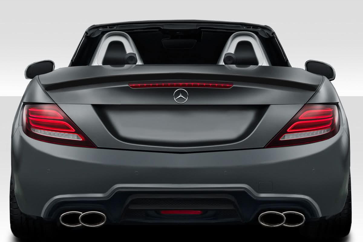 2012-2016 Mercedes SLK Class W-1 Style Trunk Wing Spoiler - FRP
