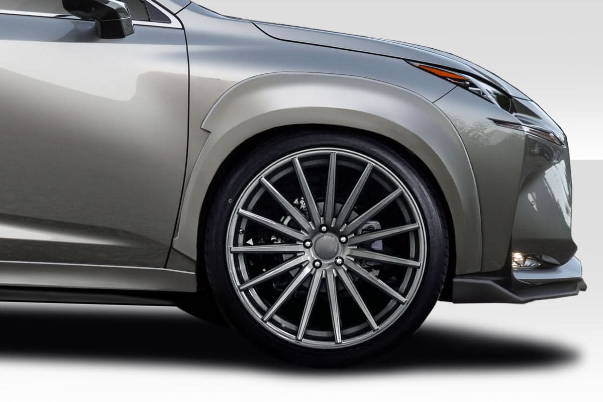 2015-2023 Lexus NX200T NX300H Addax Style Fender Flares 6 Piece - FRP