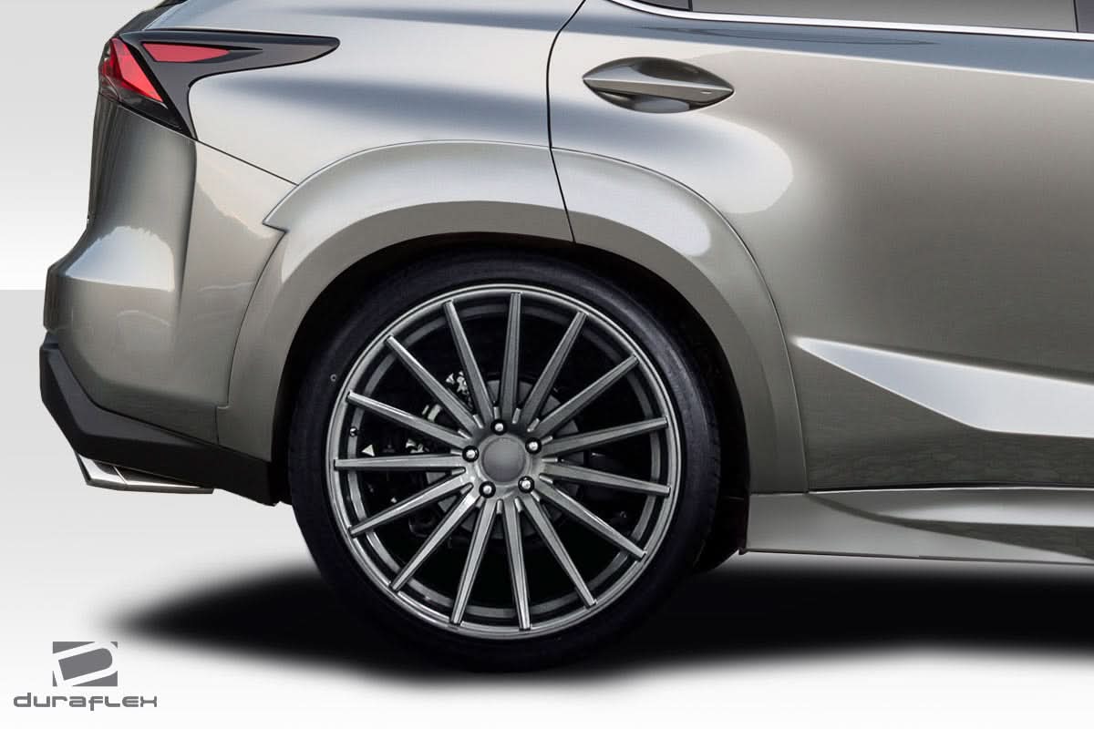 2015-2023 Lexus NX200T NX300H Addax Style Fender Flares 6 Piece - FRP