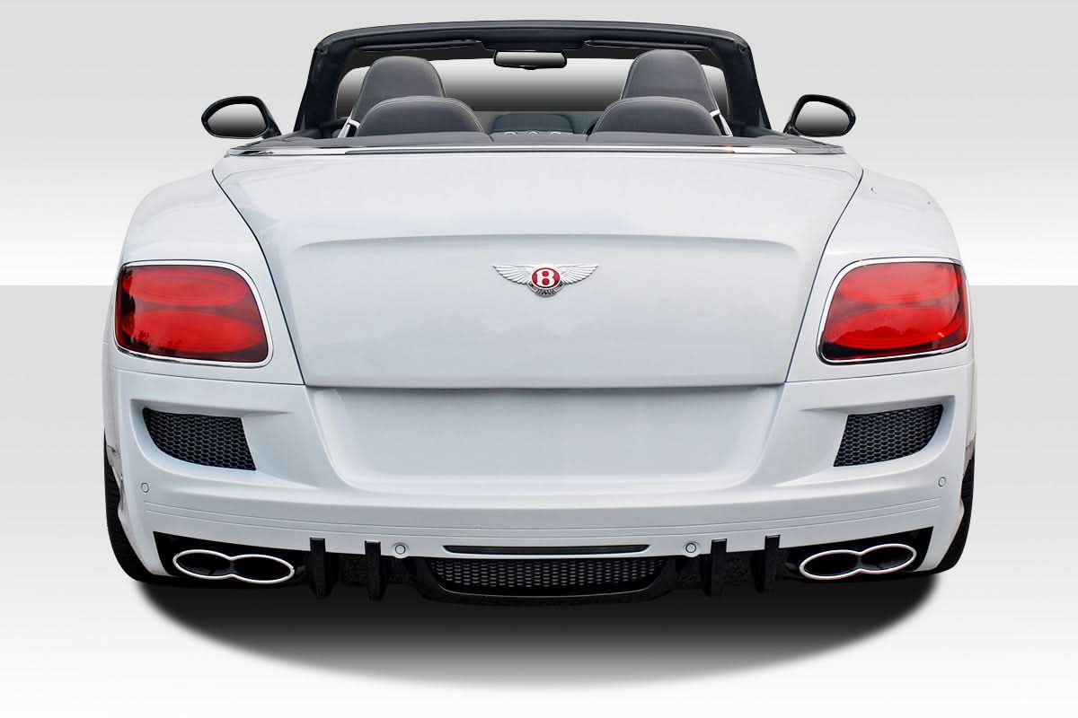 2012-2017 Bentley Continental GT Eros Version 1 Style Rear Bumper - FRP