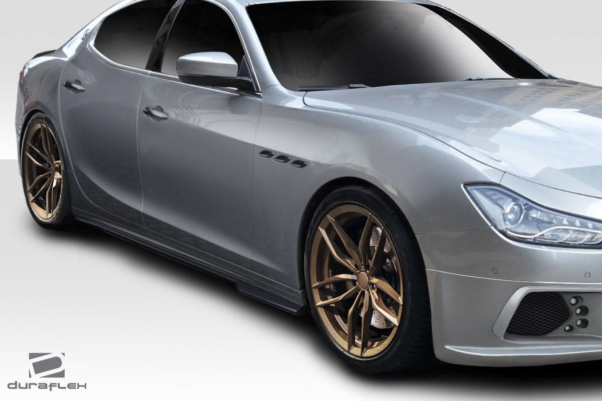 2014-2023 Maserati Ghibli W-1 Style Side Skirts - 2 Piece - FRP