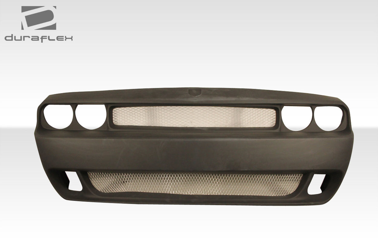 2008-2014 Dodge Challenger Duraflex Hellcat Look Front Bumper - 1 Piece