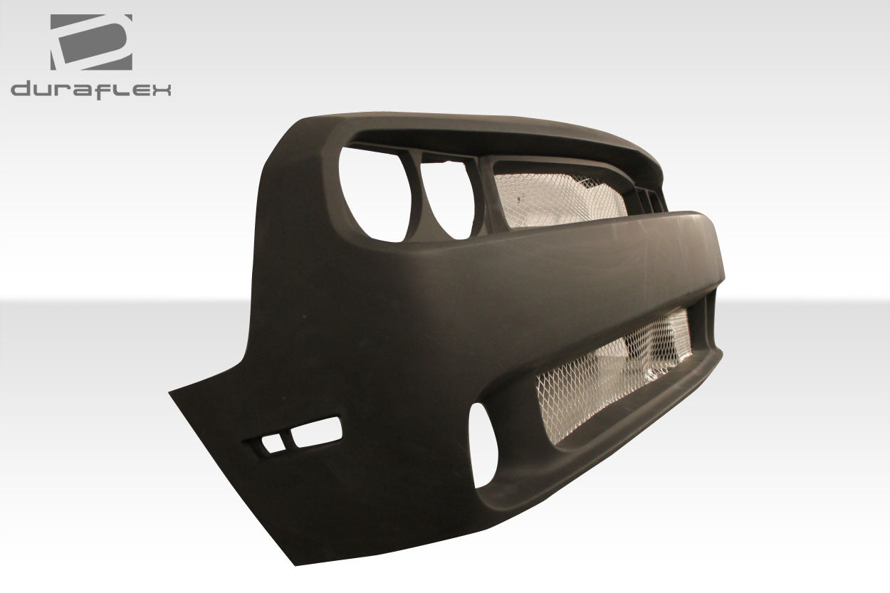 2008-2014 Dodge Challenger Duraflex Hellcat Look Front Bumper - 1 Piece