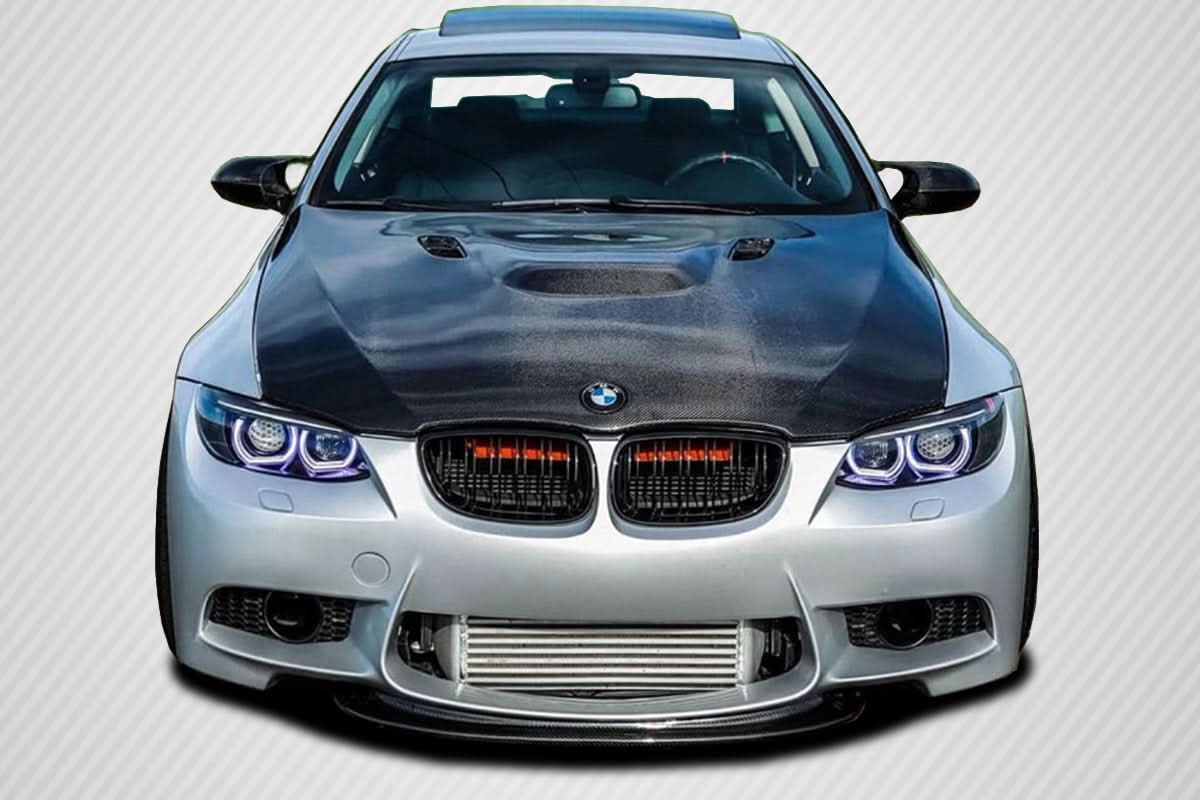 2007-2010 BMW 3 Series M3 Look Hood - Carbon Fiber