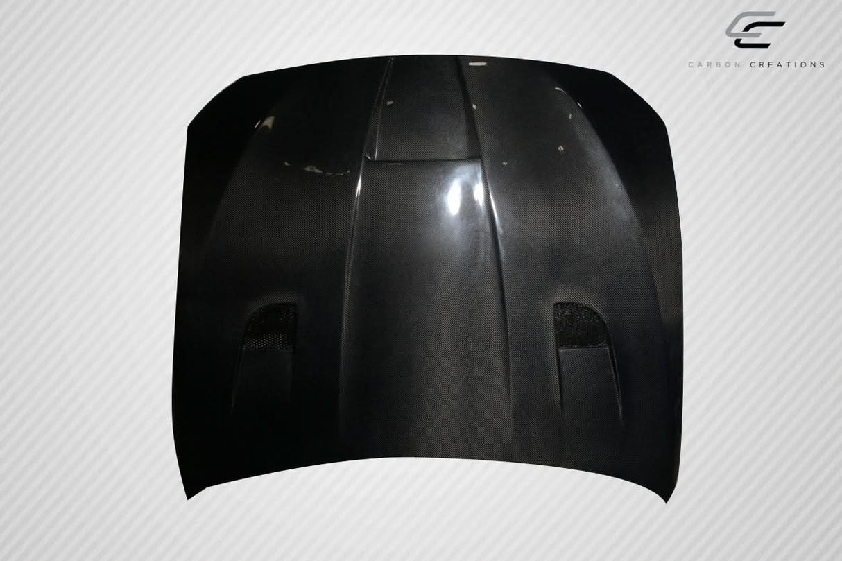 2011-2016 BMW 5 Series F10 Craze Style Hood - Dry Carbon Fiber