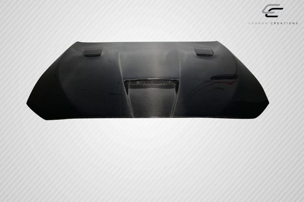 2011-2016 BMW 5 Series F10 Craze Style Hood - Dry Carbon Fiber