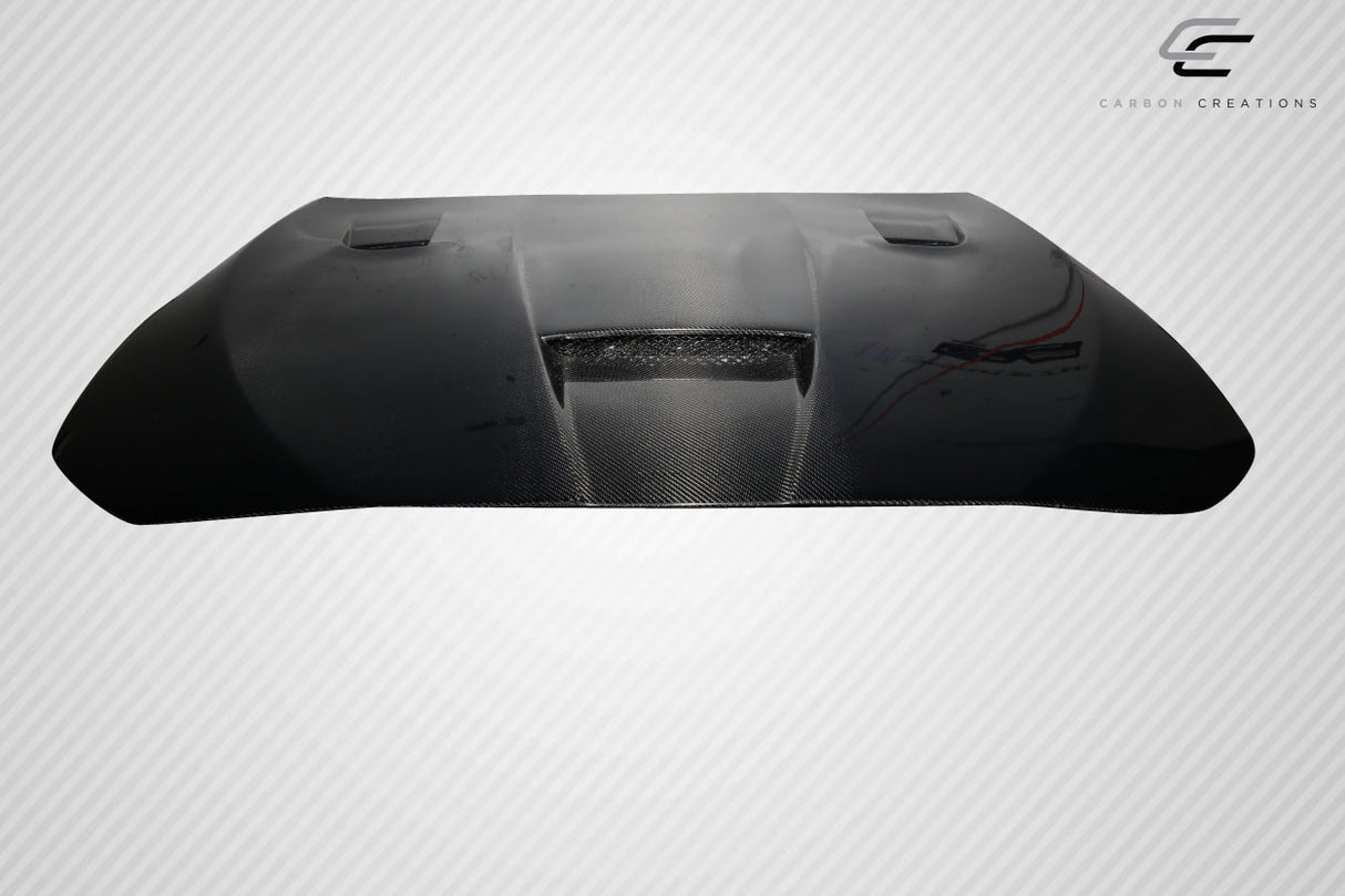 2011-2016 BMW 5 Series F10 4DR Carbon Creations DriTech Craze Hood - 1 Piece