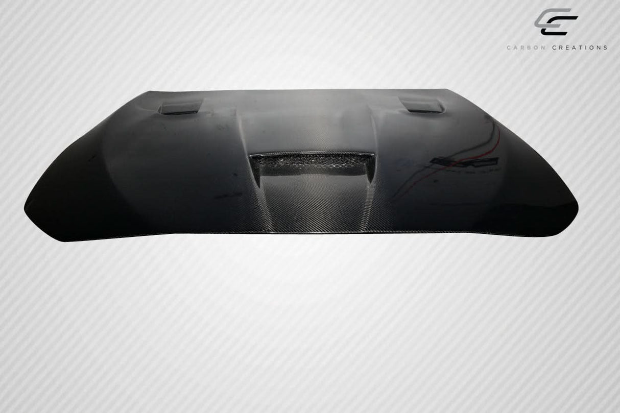 2011-2016 BMW 5 Series F10 Craze Style Hood - Dry Carbon Fiber