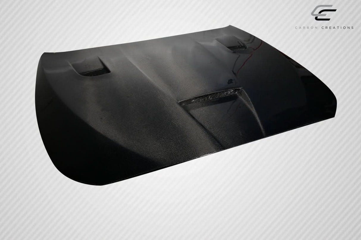 2011-2016 BMW 5 Series F10 Craze Style Hood - Dry Carbon Fiber