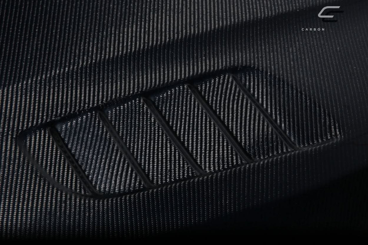 2012-2018 BMW 3 Series F30 / 2014-2020 4 Series F32 Victory Style Hood - Dry Carbon