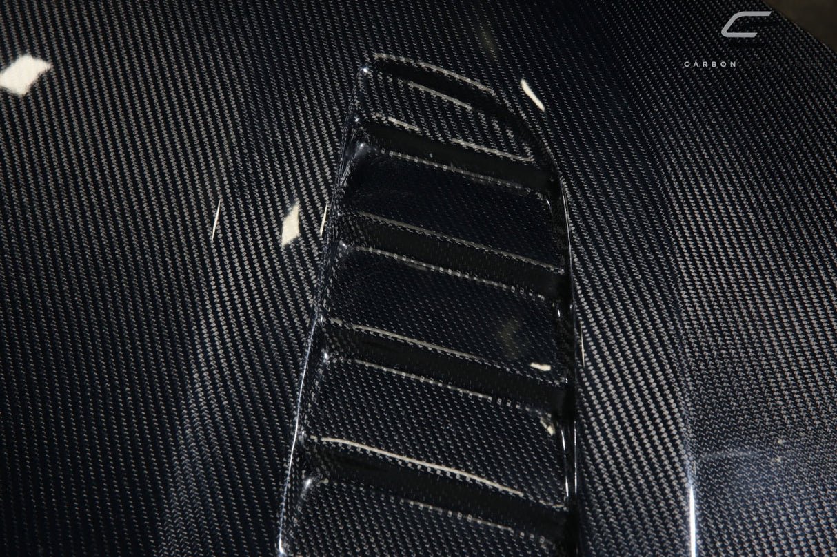 2012-2018 BMW 3 Series F30 / 2014-2020 4 Series F32 Carbon Creations DriTech Victory Hood - 1 Piece